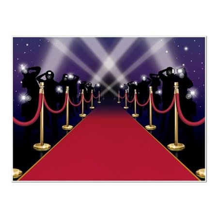 BEISTLE CO DDI 1906226 Red Carpet Insta-Mural Case of 6 52150